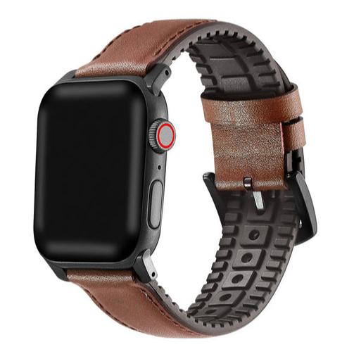 Onyx Genuine Leather Band for Apple Watch