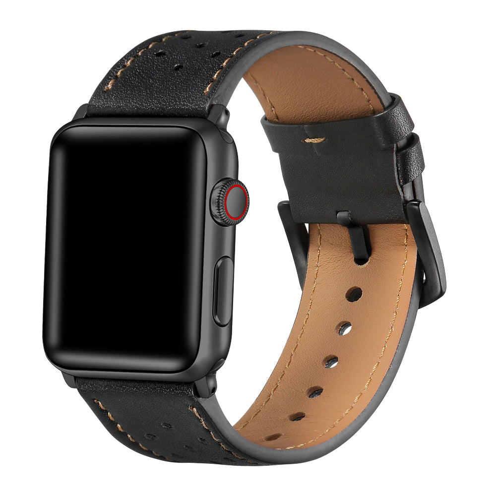 Derek Perforated Leather Band for Apple Watch