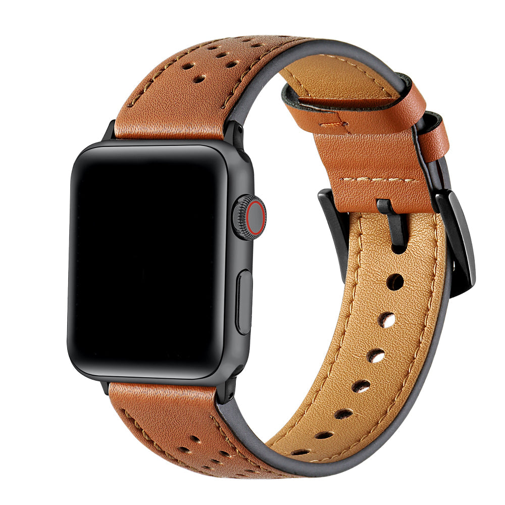 Derek Perforated Leather Band for Apple Watch