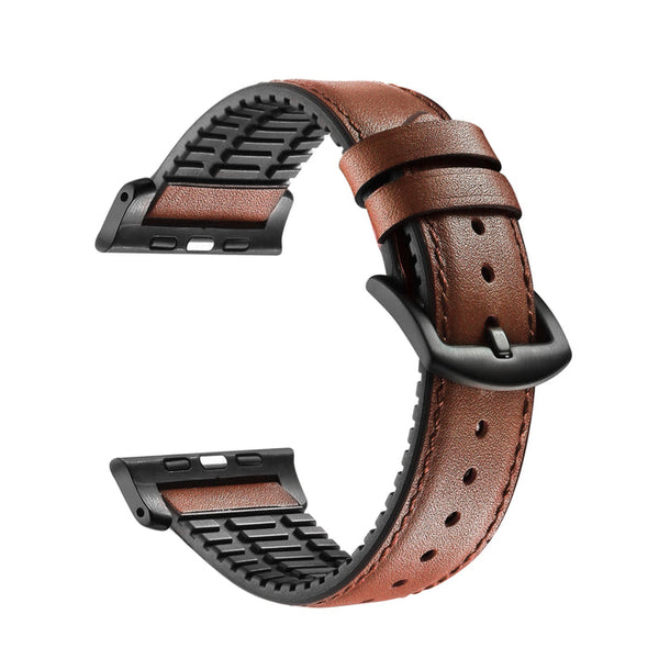 Onyx Genuine Leather Band for Apple Watch