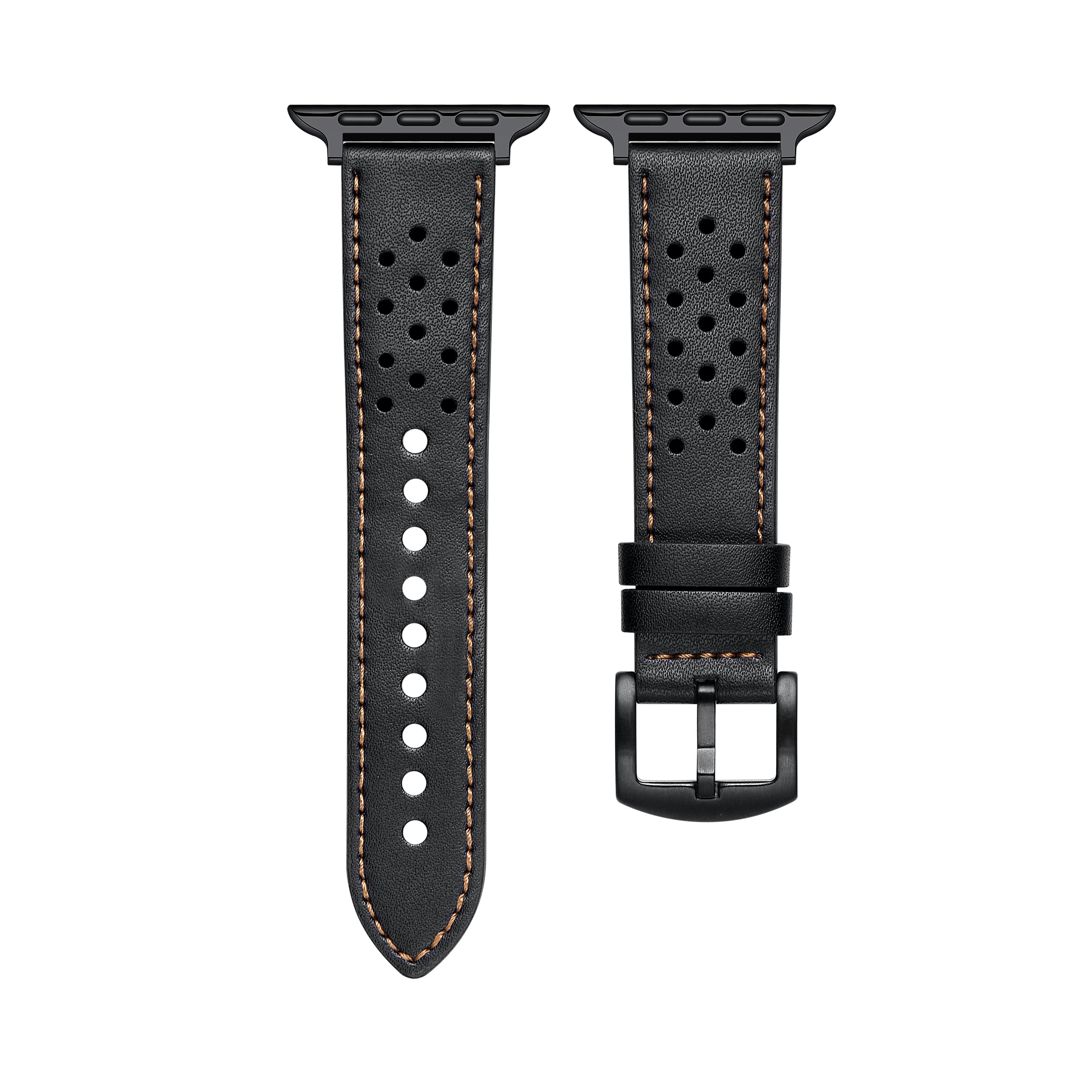 Derek Perforated Leather Band for Apple Watch