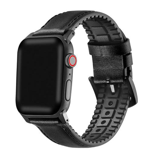 Onyx Genuine Leather Band for Apple Watch