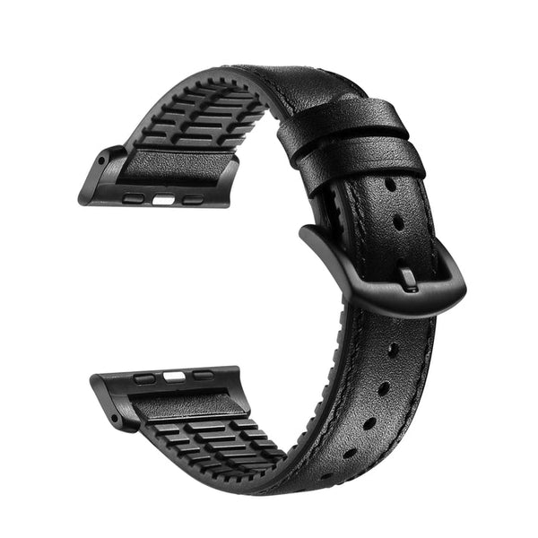 Onyx Genuine Leather Band for Apple Watch